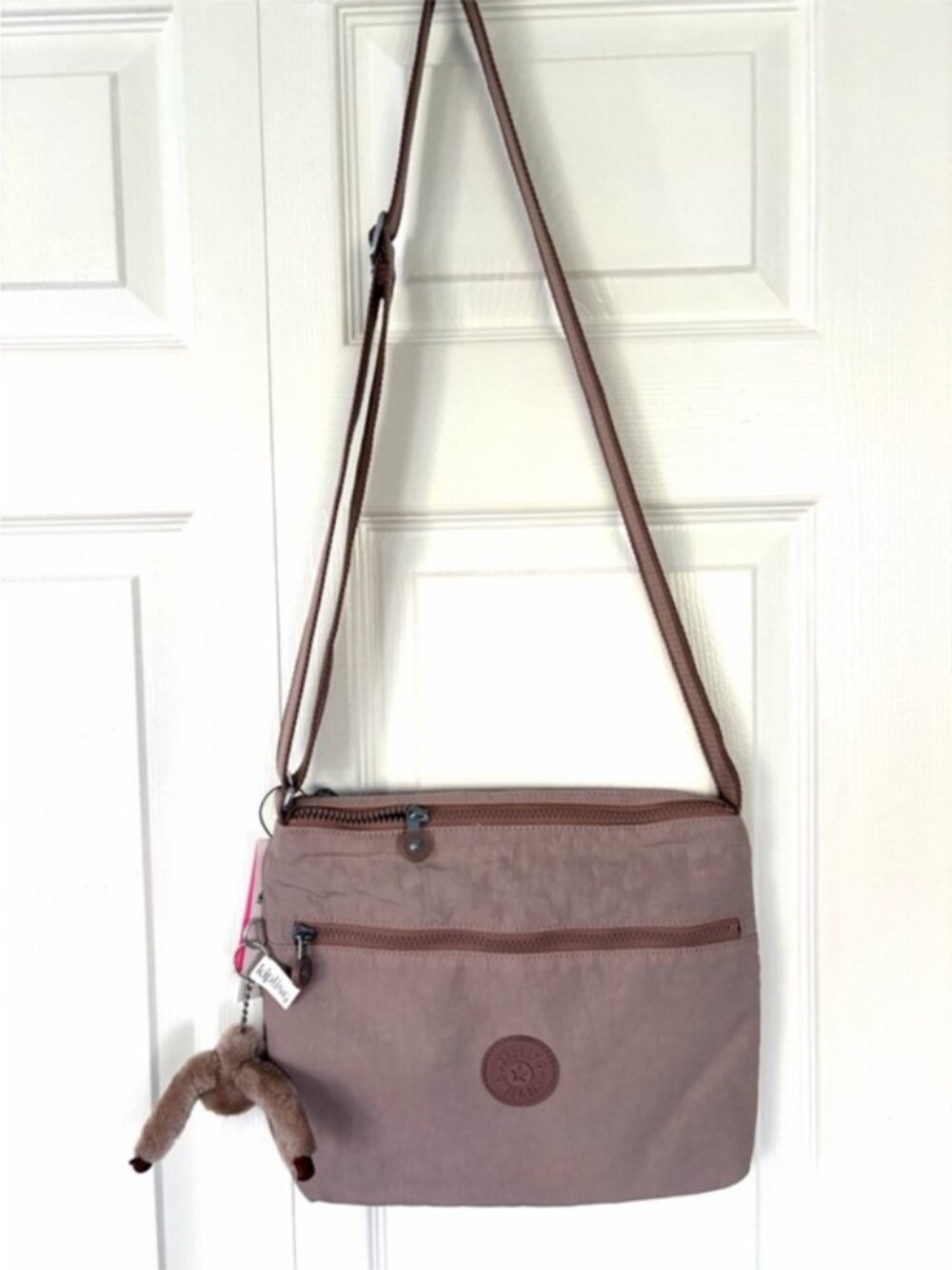 Kipling Women's Bag Annabelle Crossbody Bag in Dusty Rose Pink New with Tags - Picture 2 of 14
